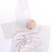 Message in a Bottle Invitation mailed in a bottle