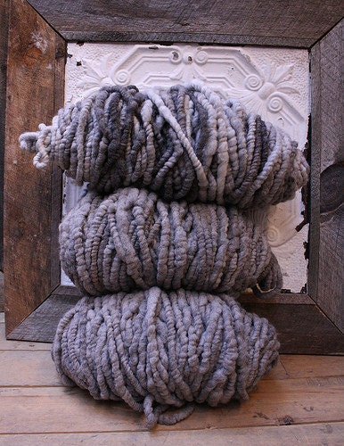 Loopy Mango Big Loop Alpaca Yarn Medium Gray