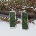 Moss Earrings, Terrarium Earrings, Eco Friendly, Terrarium Jewelry, Living Plant Jewelry, Earth Day, Gardener Gift