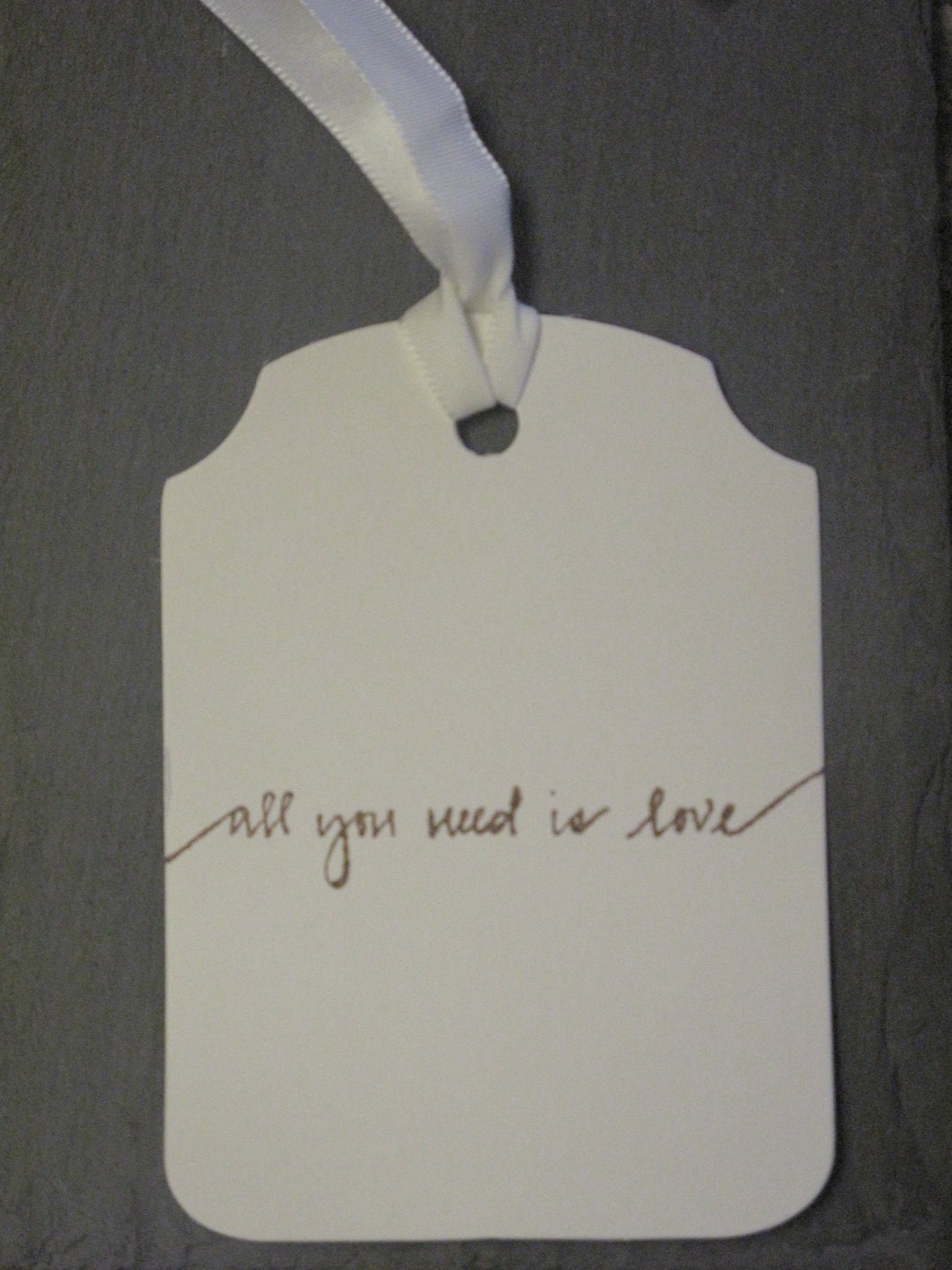 SALE - (10 count) All You Need is Love Wish Tags, Custom Orders Available, Discounts Available