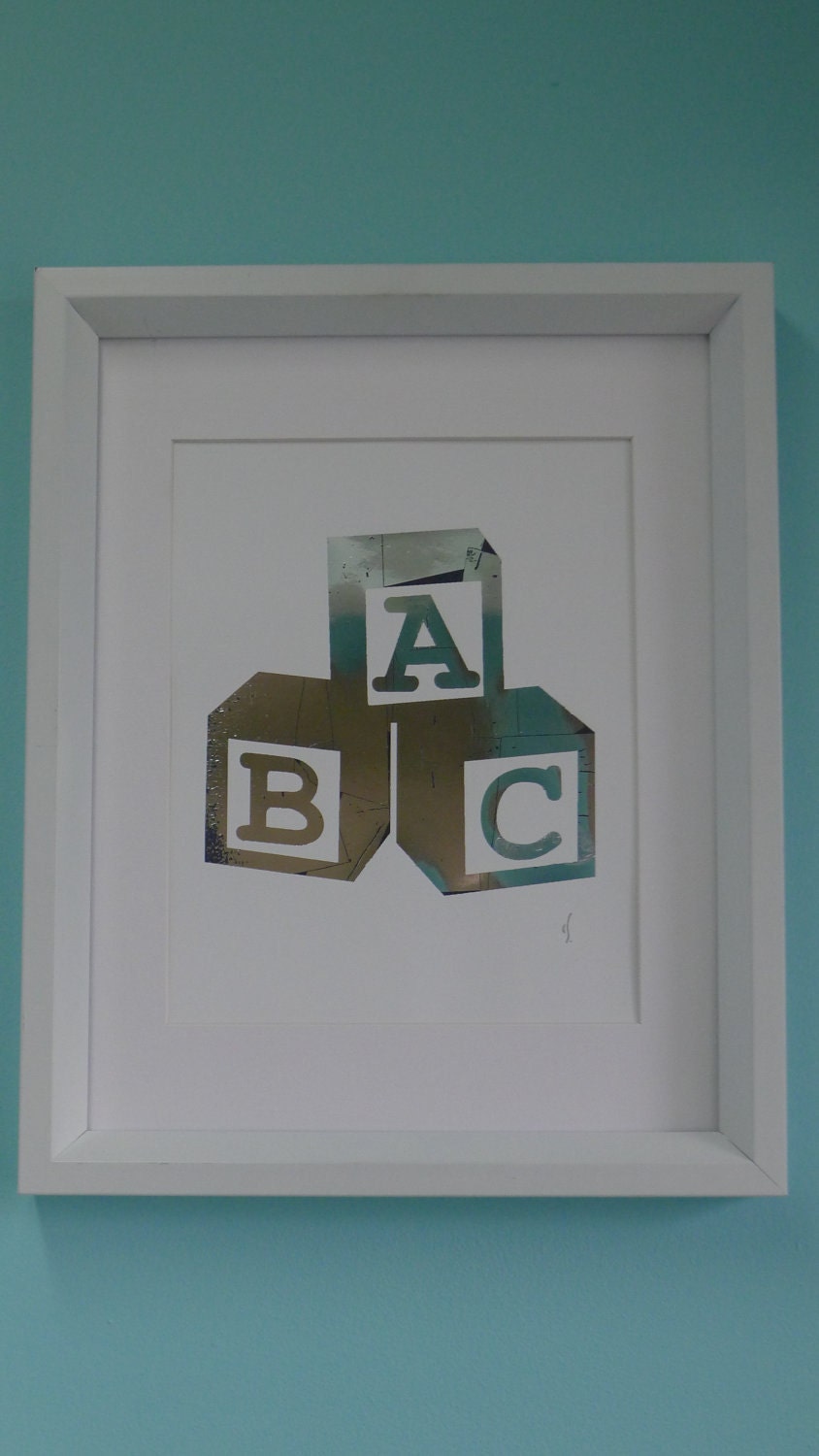 Baby Blocks Sterling Silver