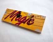 Magic - Limited Edition Fine Art Photo Transfer on 10"x30" Wood Panel by Patrick Lajoie