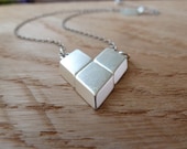 Triple Arrow necklace in Silver