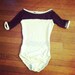 Cookies n' Cream half sleeve Leotard
