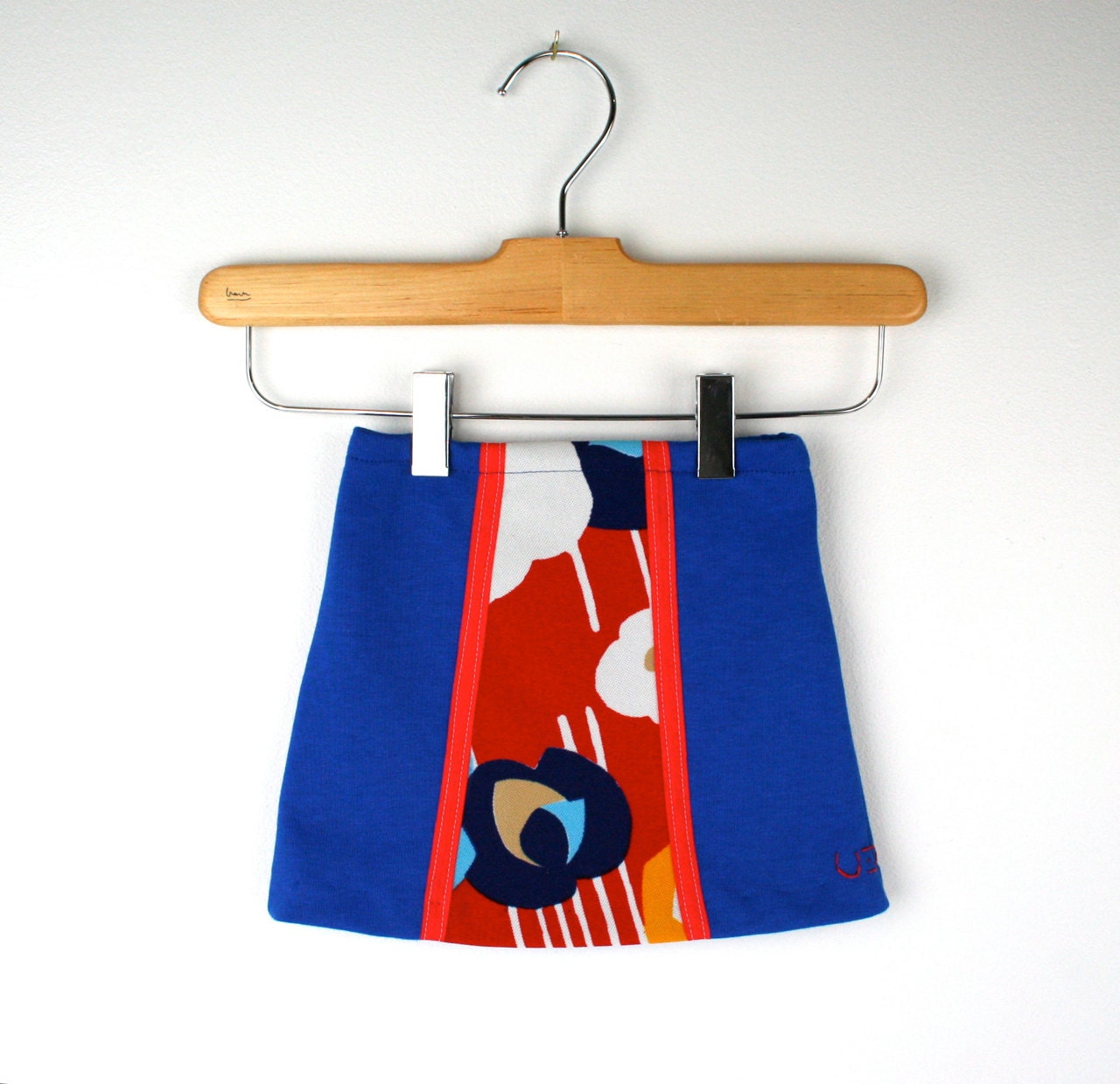 Vintage Skirt in Red White and Blue Size 12 to 18 Months - udaskids