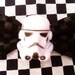 Star Wars Bow Storm Trooper Bow Faux Leather