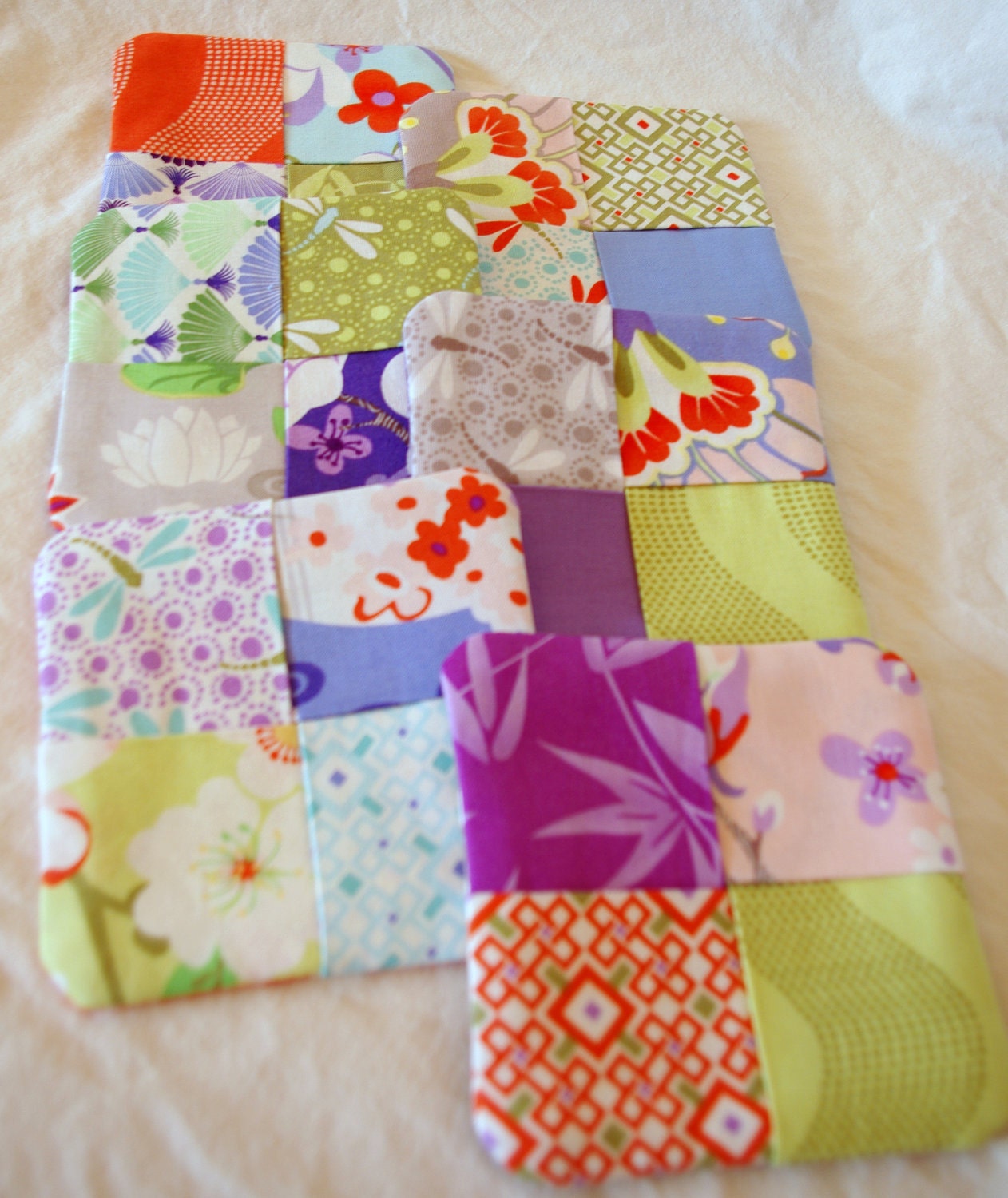 Fabric Coasters - Zen Garden (Set of 6)
