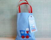 Train Favor Bags : Set of 6 Train Party Goodie Bags Il_170x135