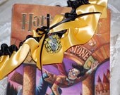 Custom Hufflepuff House Harry Potter Themed Wedding Garter