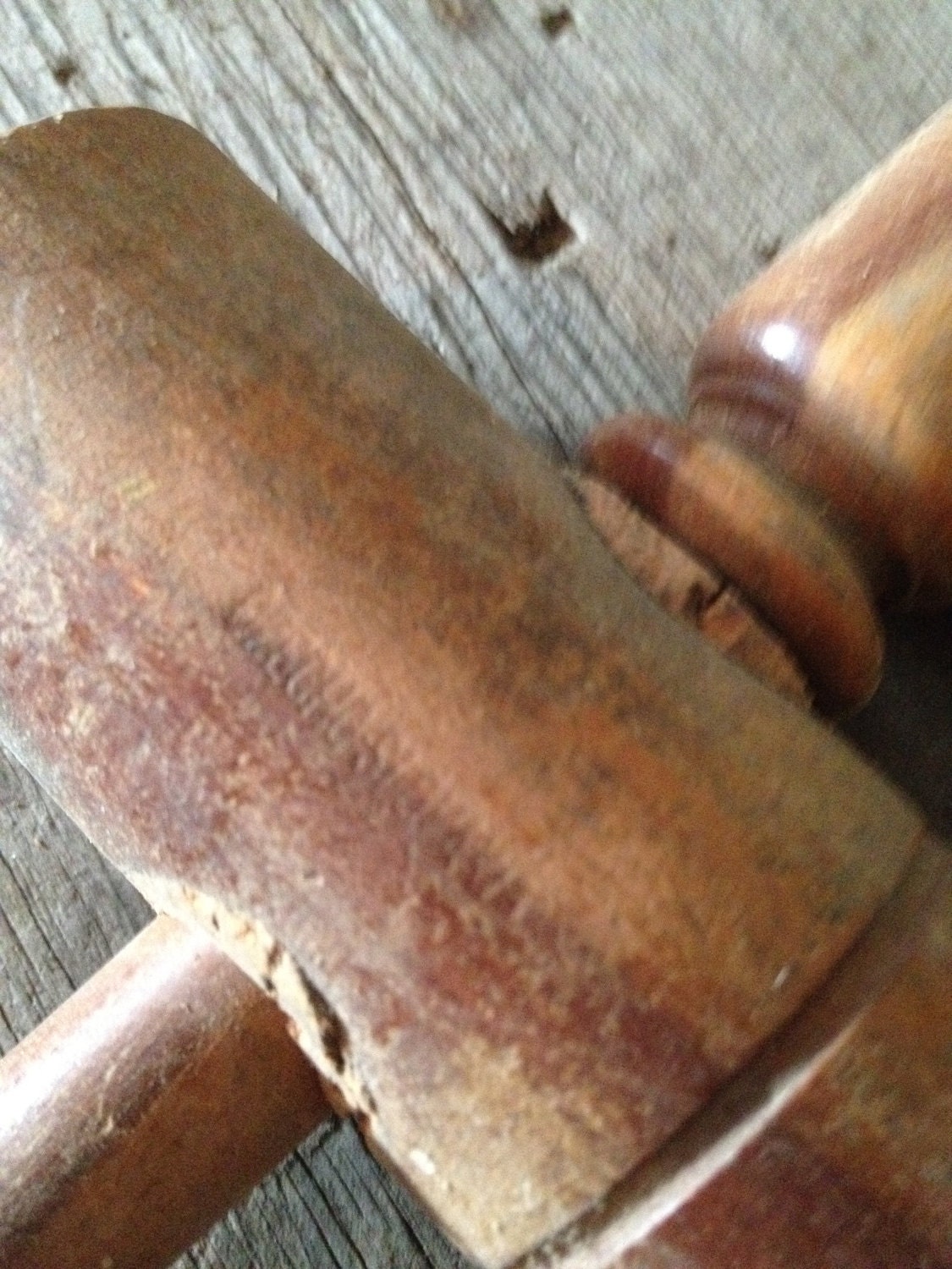 Set of 3 Vintage wooden barrel taper/spigot - stamped CZECHOSLOVAKIA
