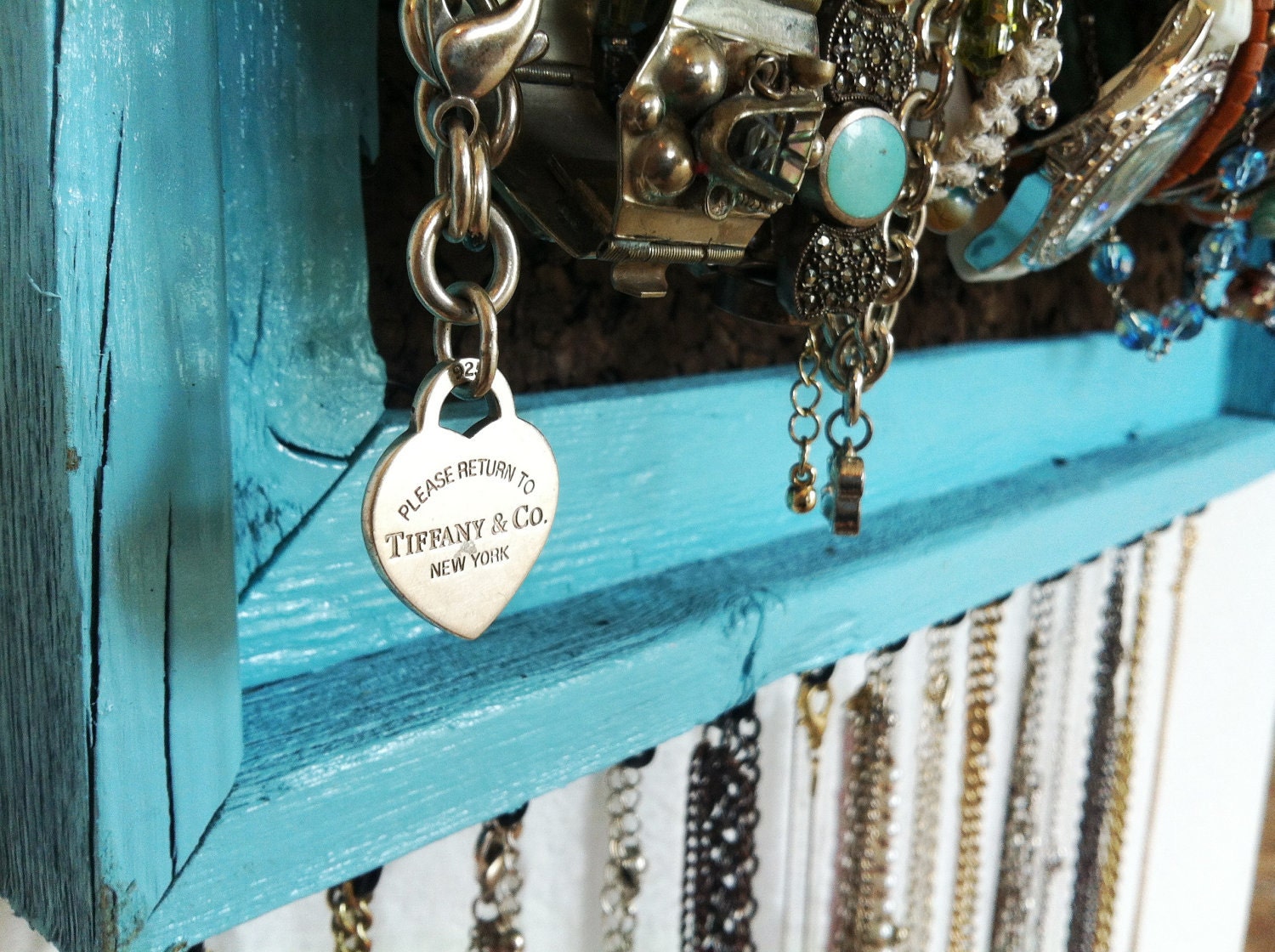 12x16 Custom PAINTED Jewelry Organizer