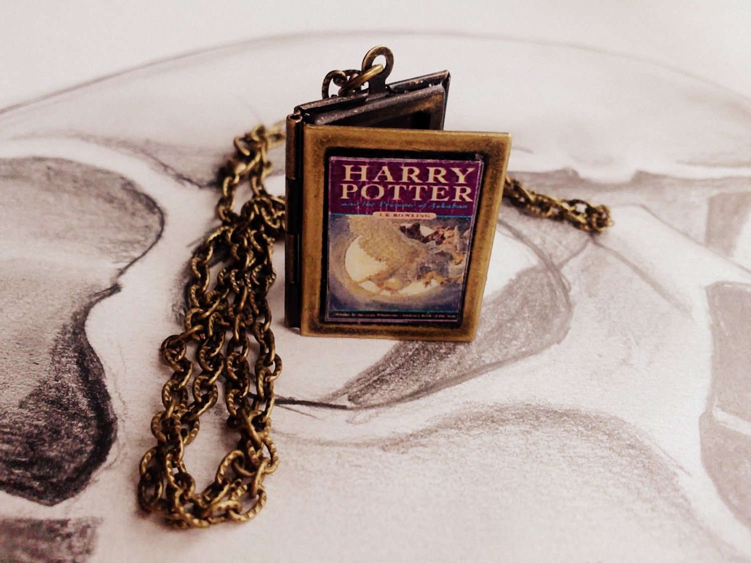 Harry Potter "Prisoner of Azkaban" (English) Book Pendant