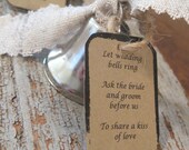 Wedding Kissing Bell-Wedding Favor-Set of 25