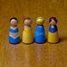 Princess Wooden Peg Dolls