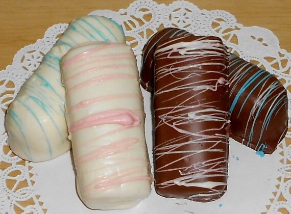 Chocolate Dipped Twinkies - Wedding Favor Chocolate - Baby Shower Favor Chocolates