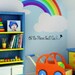Oh The Places Youll Go AIRPLANE Boy's Room VInyl Wall Lettering Decal