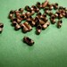 50pc antique copper 1mm ball chain connectors-590A