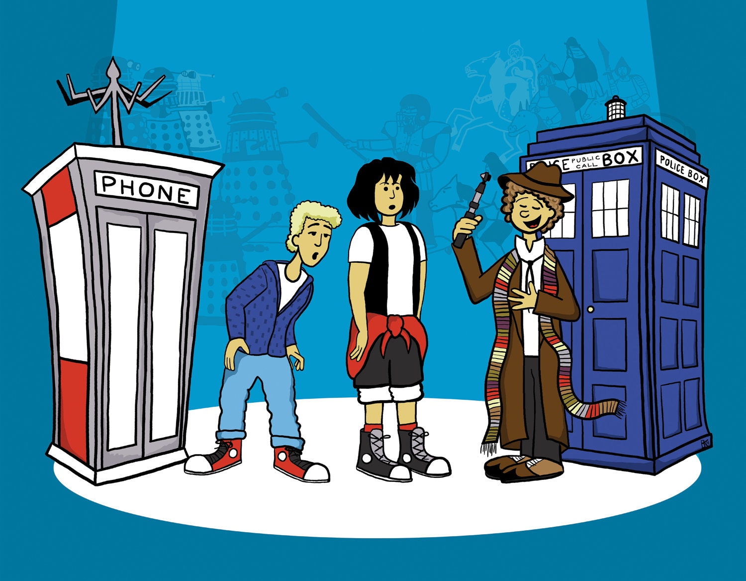 Bill and Ted and Who Print