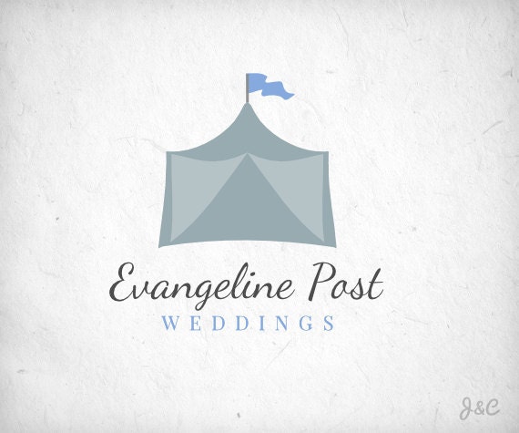 Premade Vector Logo Event Tent