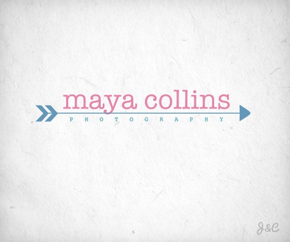 Premade Logo Preppy Arrow