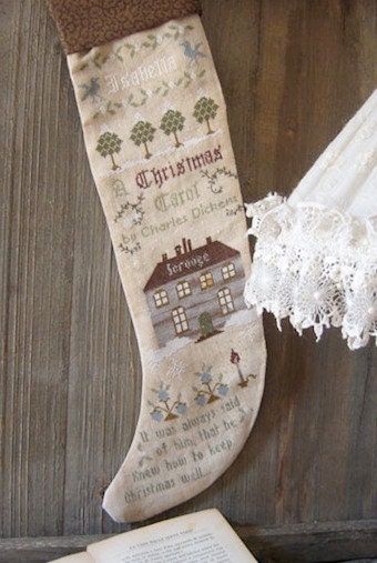 Christmas Carol Sock: a Dicken's Christmas E-pattern