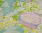 Vintage Pillowcase - Purple Tulip