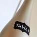 Champagne Lace Chalkboard Table Number Centerpiece Decoration for Wedding