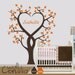 Nursery Heart Tree Wall Decal - "Personalized with Name" - Baby Name Wall Sticker - Unique Nursery Decal - Large: approx 75" x 65" - W006