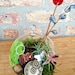 Steampunk Air Plant and Moss Terrarium - A Perfect Birthday or Fathers Day Gift