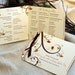 Fall Livret Wedding Program: Get Started Deposit