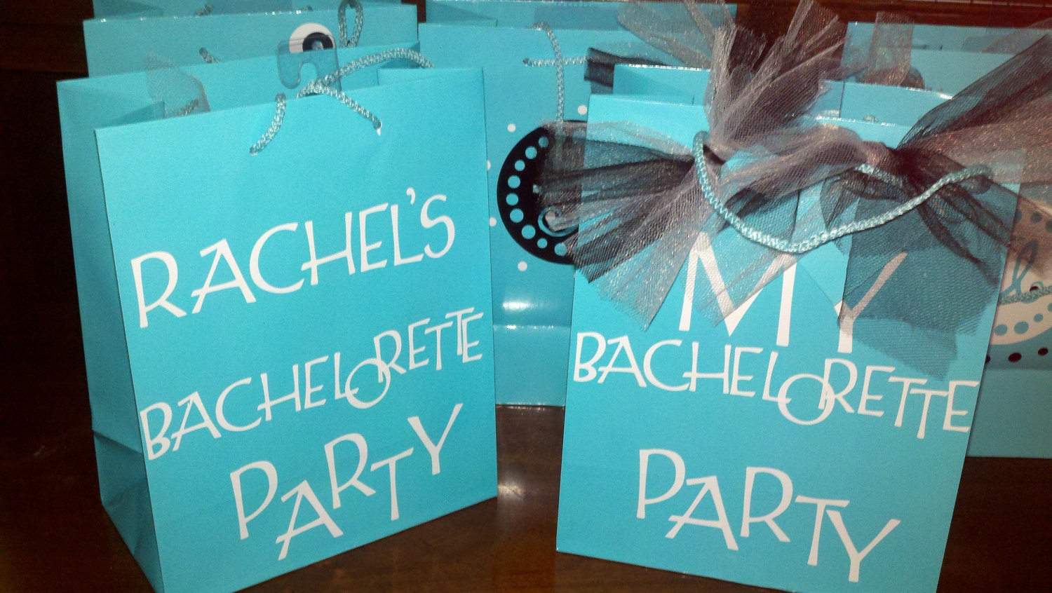 Set of Custom Gift Bags for All Occasions/ Bachelorette or Bridal Party