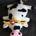 Roadkill cow plush toy