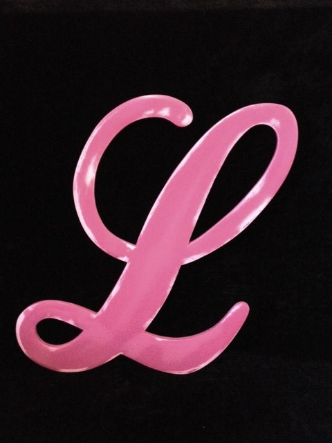 150-Wooden Door Hanger Letter L - Astoria Font