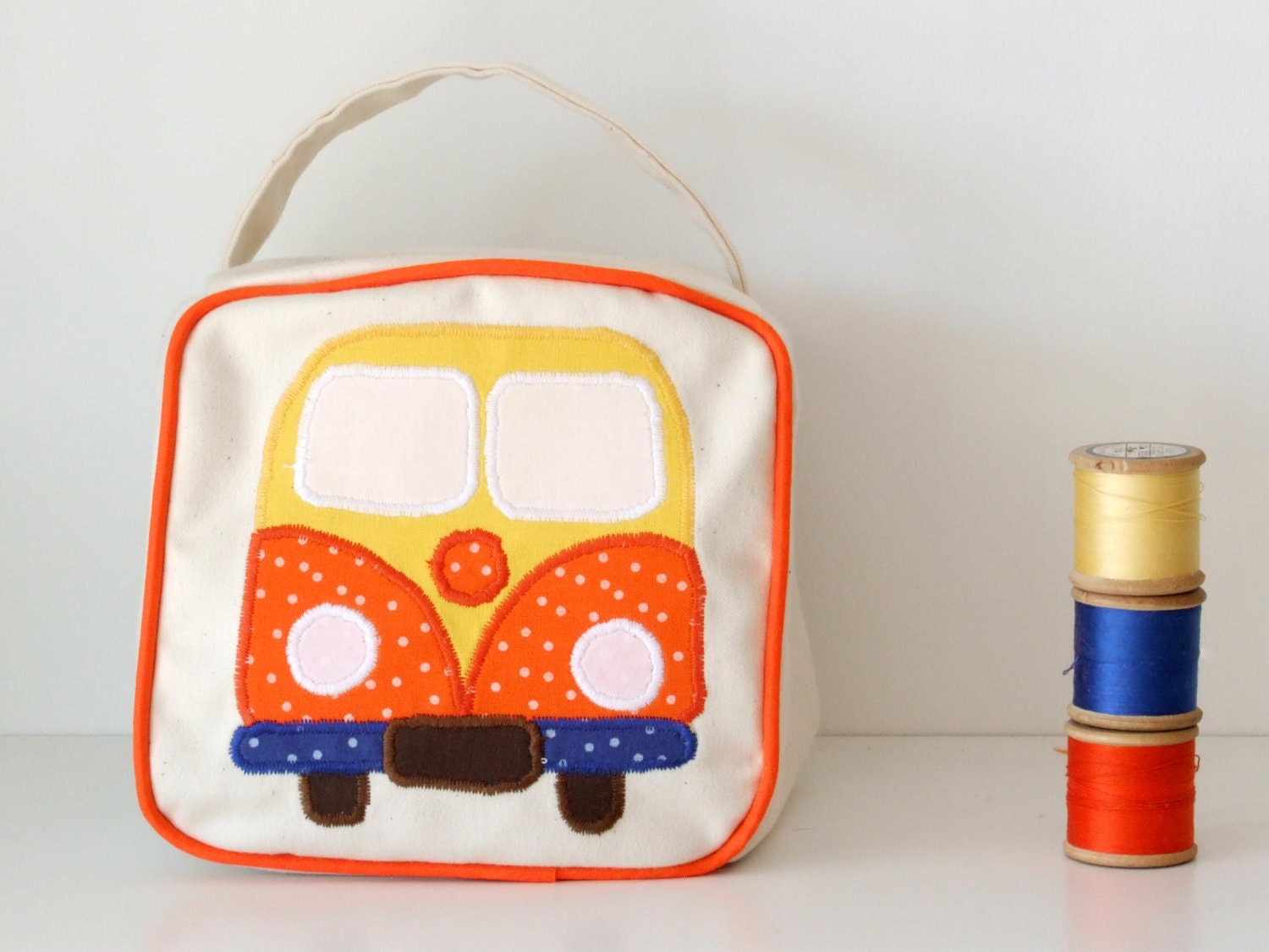 VW Camper Van Combi Van Appliqued Doorstop