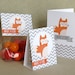 Printable Valentines - What a Fox - PDF File