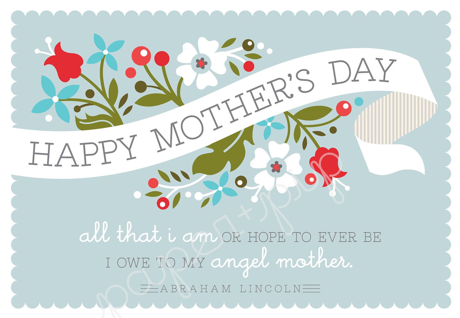 Mother's Day Card - Printable