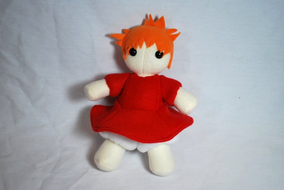 ponyo plush doll