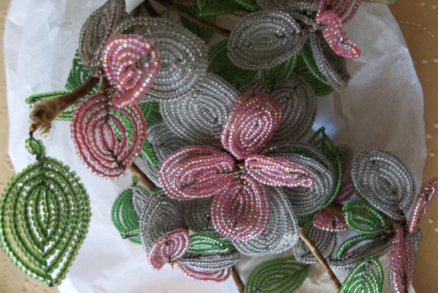 Hand Beaded Bouquet