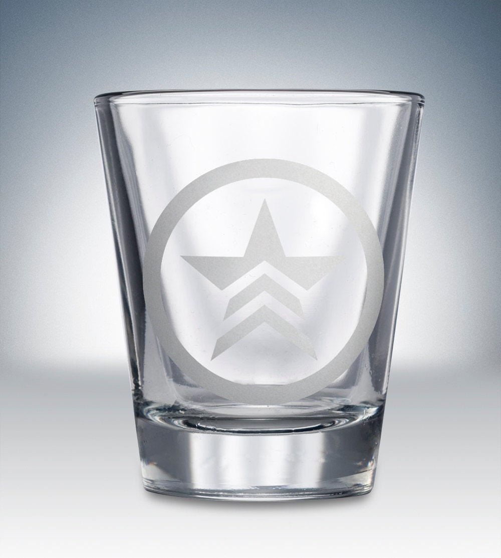 Renegade Mass Effect Logo Shot Glass