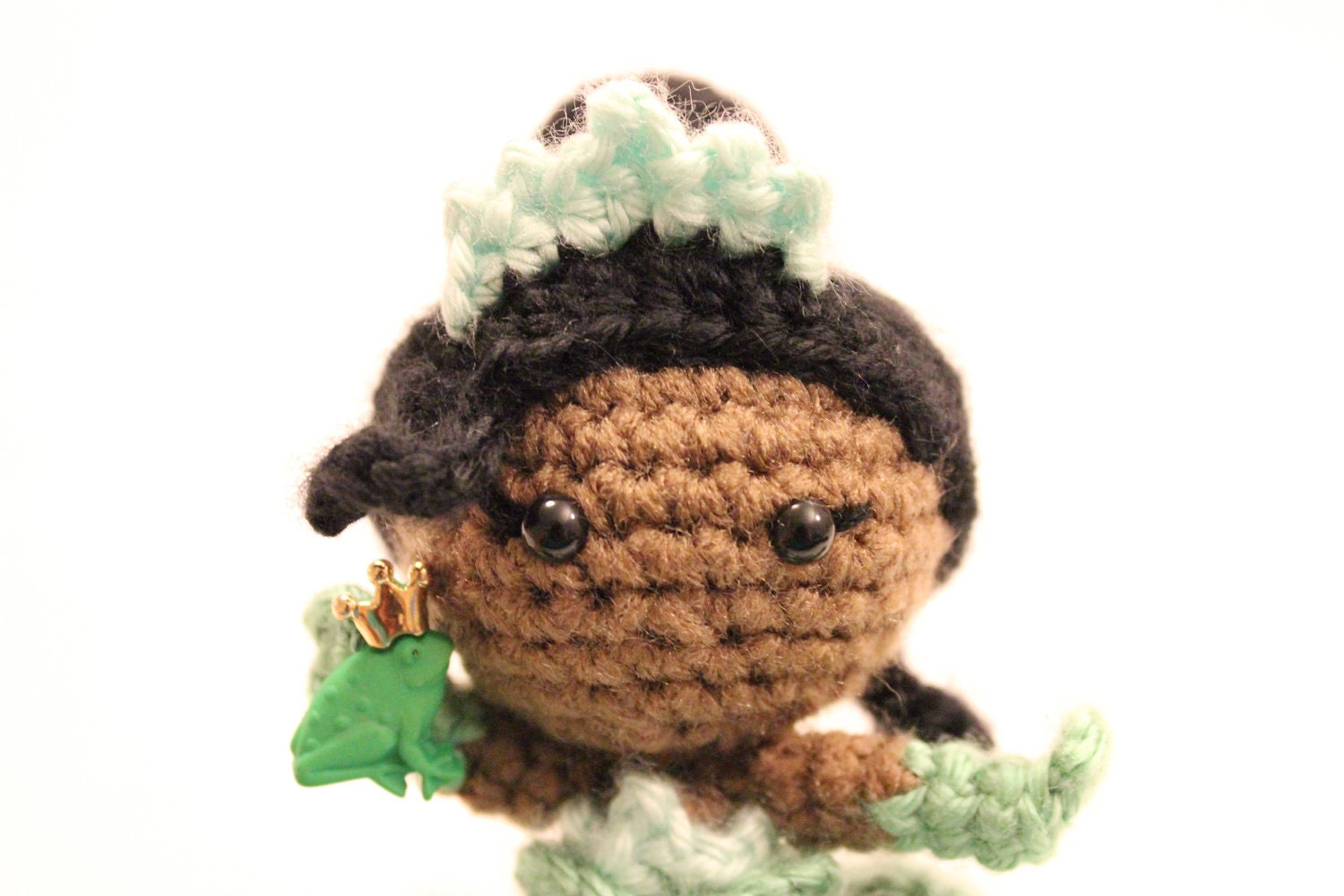 PATTERN Tiana Princess & The Frog Princess Crochet Doll Amigurumi