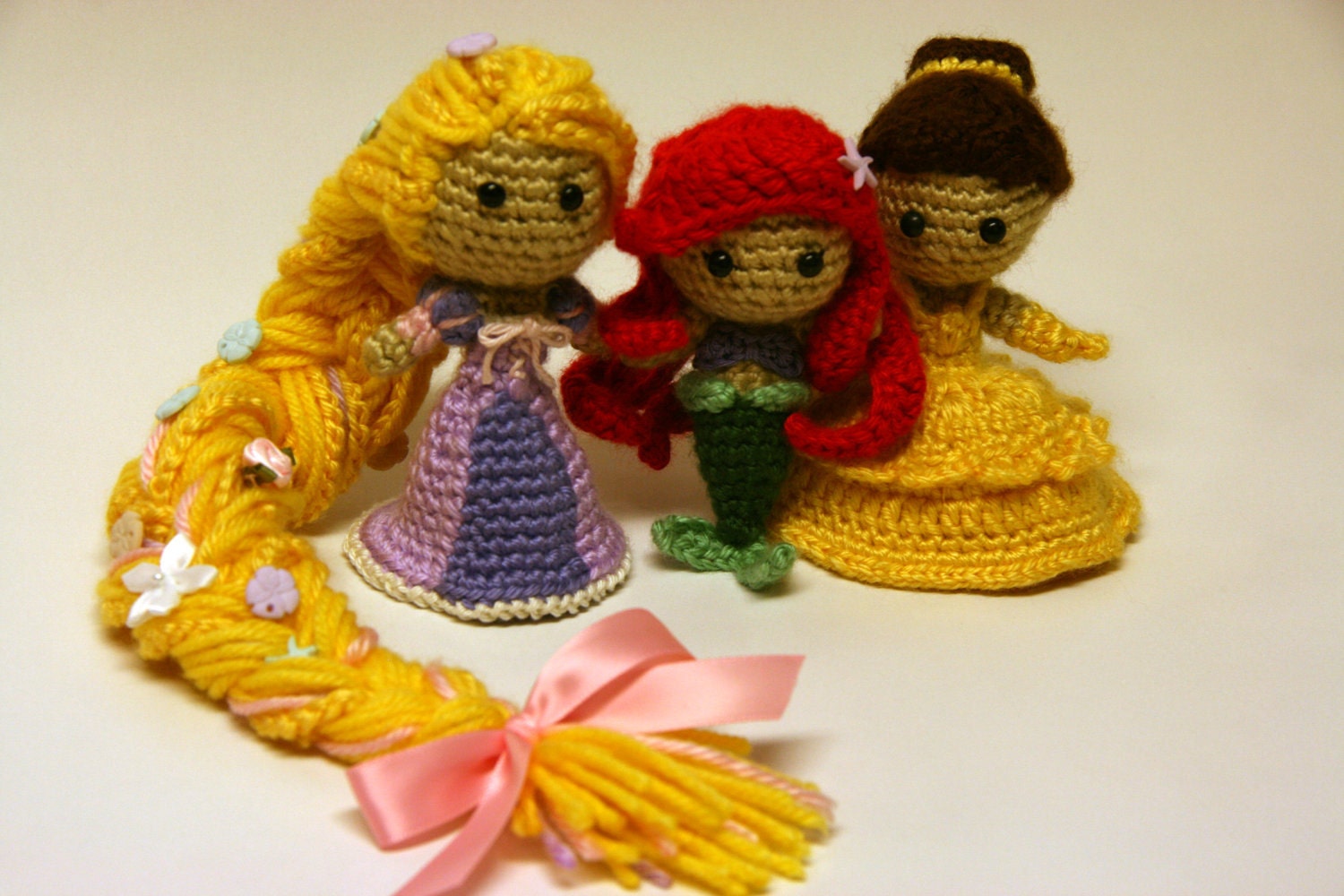 Rapunzel Tangled Princess Crochet Doll Amigurumi