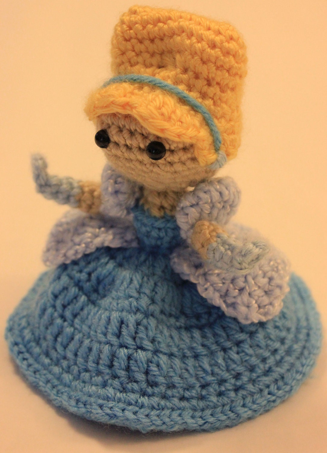 Cinderella Princess Crochet Doll Amigurumi