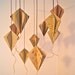 Antique 3D Paper Kite Mobile