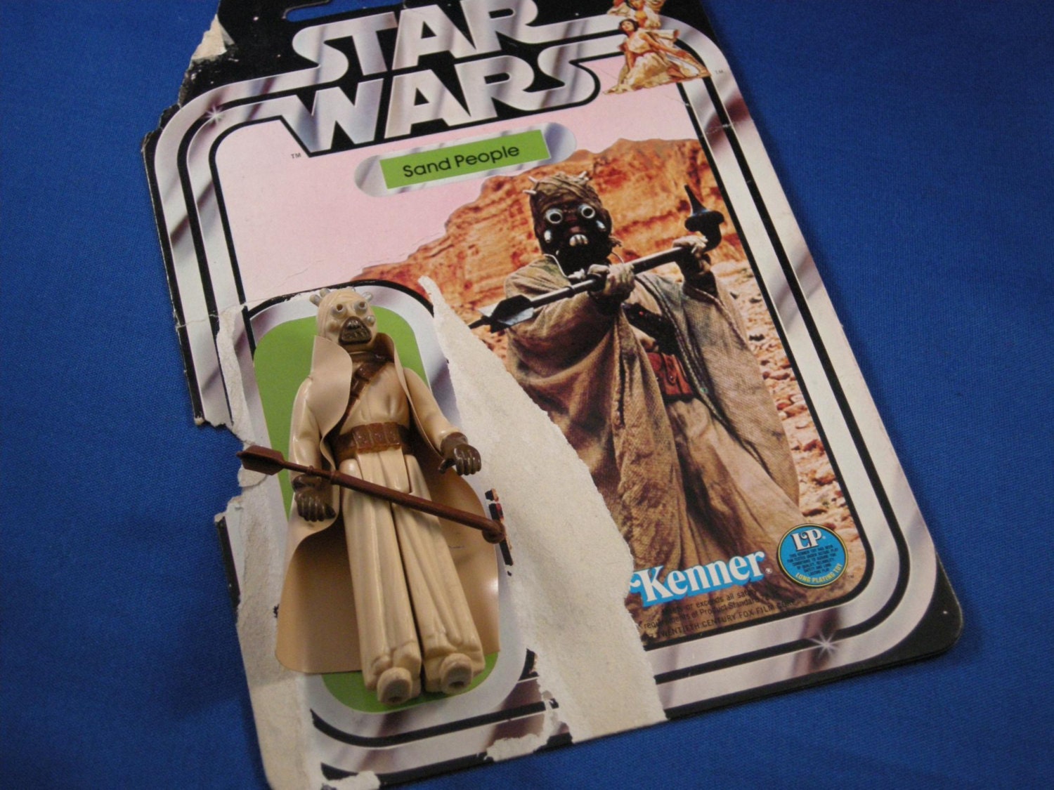 Star Wars - Tusken Raider (Sand People) with the "12" Card Back