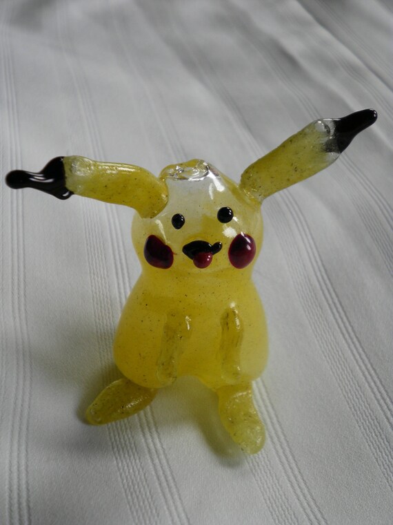 Pikachu Pipe by CavemanGlass on Etsy