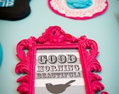 Good Morning Beautiful bird print, 5x7