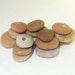 Peach Beach Pebble Beads