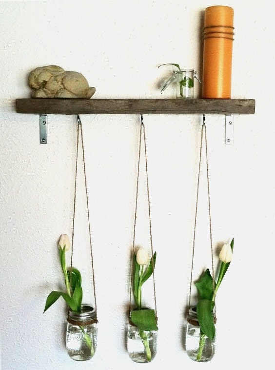 Hanging Wall Vases