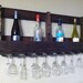 Recycled Pallet Wine Rack with Glass Holders