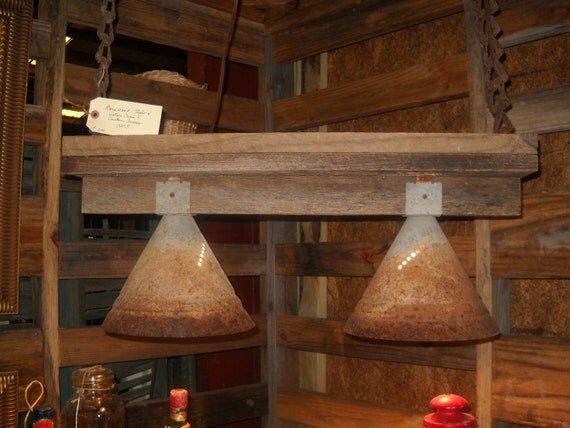 Industrial Lighting, Hanging Industrial light, Rustic lighting